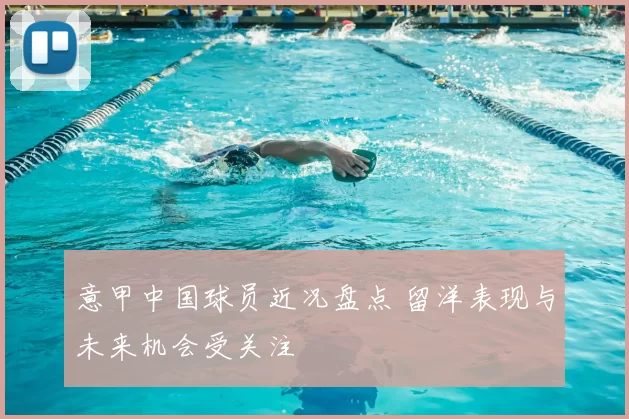 意甲中国球员近况盘点 留洋表现与未来机会受关注